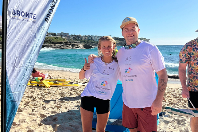 Rosie and Ross talk about volunteering with Autism Swim